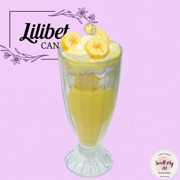 Banana Sundae - Milkshake Jar