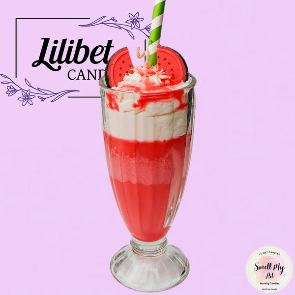 Watermelon Lemonade - Milkshake Jar