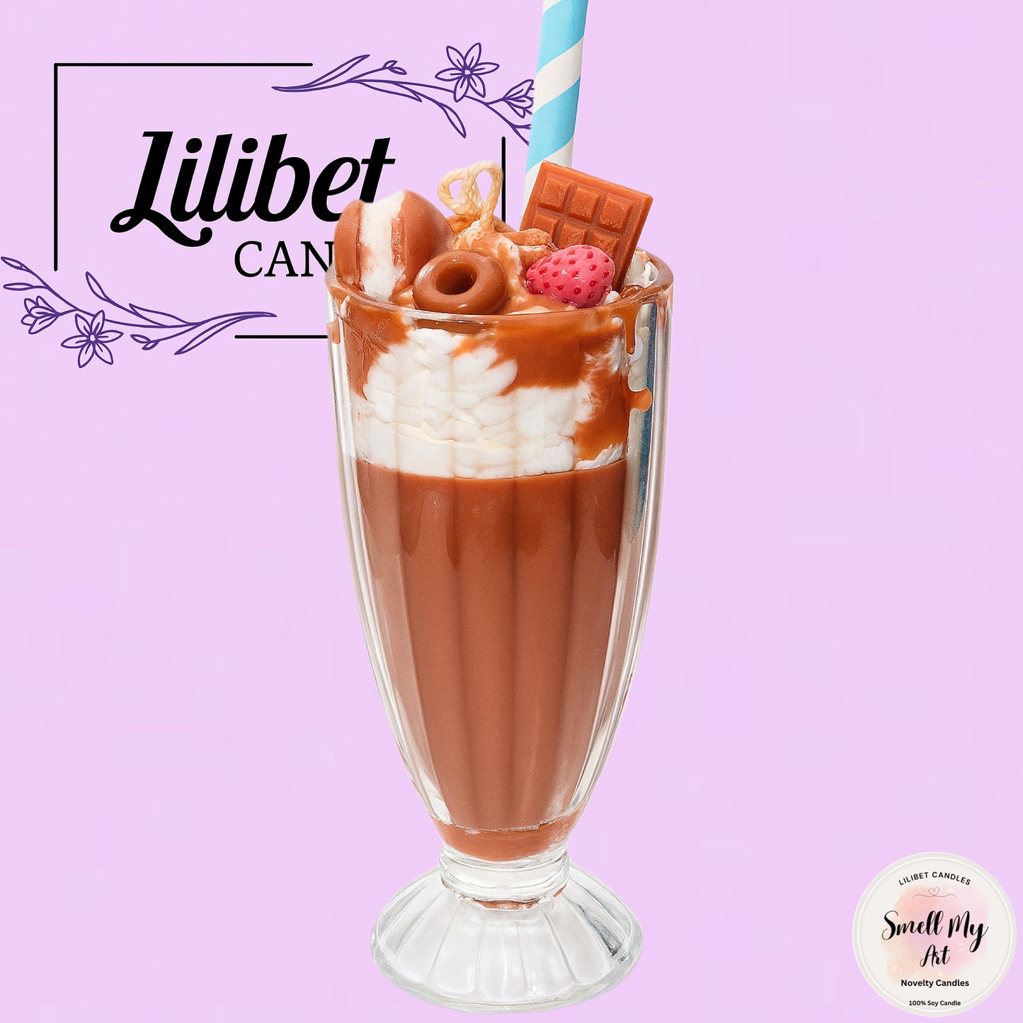 Chocolate Milkshake - Milkshake Jar