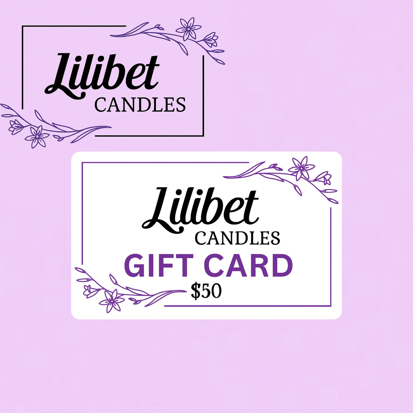 Lilibet Candles Gift Card